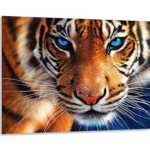 Instarry 5D DIY Diamond Painting Full Groß Tiger Home Decor 60x40 cm von Instarry