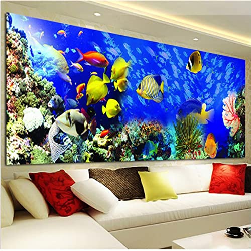 Instarry 5D Diamant Painting Bilder Groß Ozean Welt Decoration 100x40 cm von Instarry
