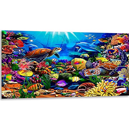 Instarry 5D Diamond Painting Bilder Full Groß Die Unterwasserwelt Wanddekoration 120x60 cm von Instarry