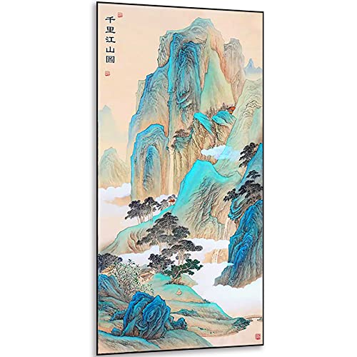 Instarry DIY 5D Diamond Painting Set Groß Landschaftsmalerei im chinesischen Stil Home Decoration 100x50 cm von Instarry