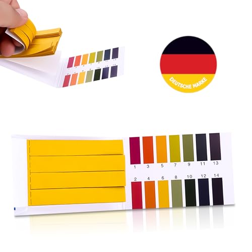 Instinktive-Oase® pH-Wert Teststreifen Indikator Lackmuspapier für Aquarium, Teich und Pool | Wasserqualität schnell & einfach testen | Sicherheit & Kontrolle bei Schwangerschaft & Leitungswasser von Instinktive-Oase