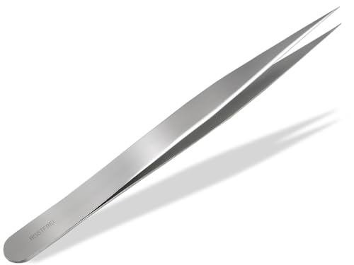 Zeckenzange Splitterpinzette Spitz Fremdkörper Pinzette Zeckenpinzette Solingen (9,5 cm) von InstrumenteNrw