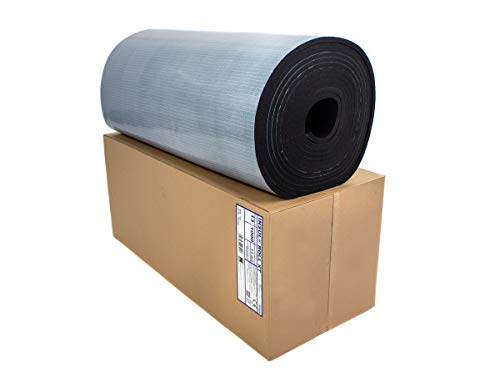 Dämmmatte selbstklebend Kautschuk Isoliermatte 13mm Dämmdicke Dämmung Isolierung 1m² - 11m² - Markenqualität Insul-Roll XT (Dämmplatte selbstklebend 13mm - 11m² 1 Karton) von Insul-Tube