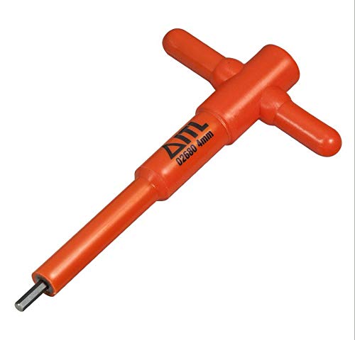 Insulated Tools 02730 3/16" AF T-Bar allen Key, Orange von Insulated Tools Ltd