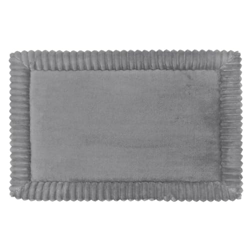 Insun Dick Memoryschaum Badezimmerteppich, Badematte rutschfest Saugfähig Waschbar für Badezimmer Grau 40 x 60 cm Insun Dick Memoryschaum Badezimmerteppich, Badematte rutschfest Saugfähig Waschbar für Badezimmer Grau 40 x 60 cm von Insun