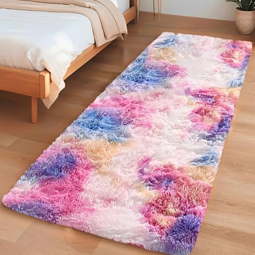 Insun Flauschig Hochflor Teppich Wohnzimmer, Waschbarer Carpet rutschfest, Shaggy Läufer für Schlafzimmer Flur Batik Optik Regenbogen 1 150 x 200 cm Insun Flauschig Hochflor Teppich Wohnzimmer, Waschbarer Carpet rutschfest, Shaggy Läufer für Schlafzimmer Flur Batik Optik Regenbogen 1 150 x 200 cm von Insun