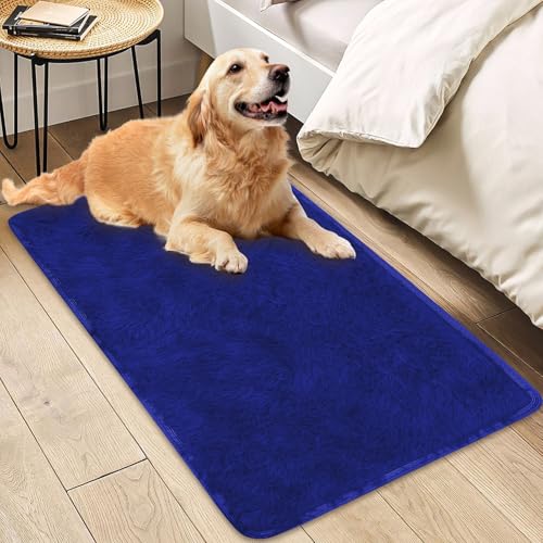 Insun Teppich Wohnzimmer Hochflor Flauschig Waschbar Shaggy rutschfest Teppiche Schlafzimmer Königsblau 60 x 305 cm Insun Teppich Wohnzimmer Hochflor Flauschig Waschbar Shaggy rutschfest Teppiche Schlafzimmer Königsblau 60 x 305 cm von Insun