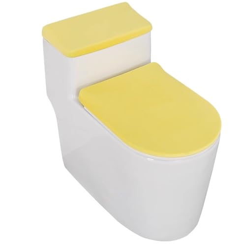 Insun Toiletten Sitzbezug und Tankschutzabdeckung Samt Elastisches Waschbar für Meisten Toiletten Gelb 1 Insun Toiletten Sitzbezug und Tankschutzabdeckung Samt Elastisches Waschbar für Meisten Toiletten Gelb 1 von Insun