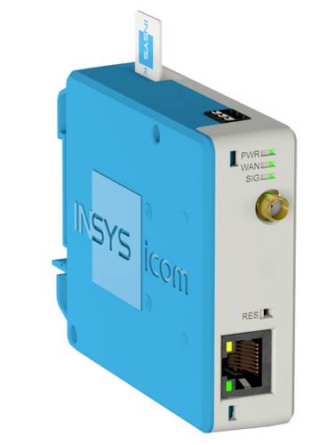 Insys icom MIRO-L100 - Router - WWAN digitaler Eingang/Ausgang von Insys