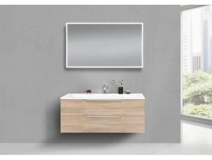 Badmöbel Set CUBO 1200 mm Waschtisch Evermite, Unterschrank und LED Spiegel Multilight Badmöbel Set CUBO 1200 mm Waschtisch Evermite, Unterschrank und LED Spiegel Multilight von Intarbad