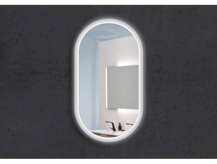Design LED-Lichtspiegel Oval 50x90cm mit Sensorschalter und Memory-Funktion Design LED-Lichtspiegel Oval 50x90cm mit Sensorschalter und Memory-Funktion von Intarbad
