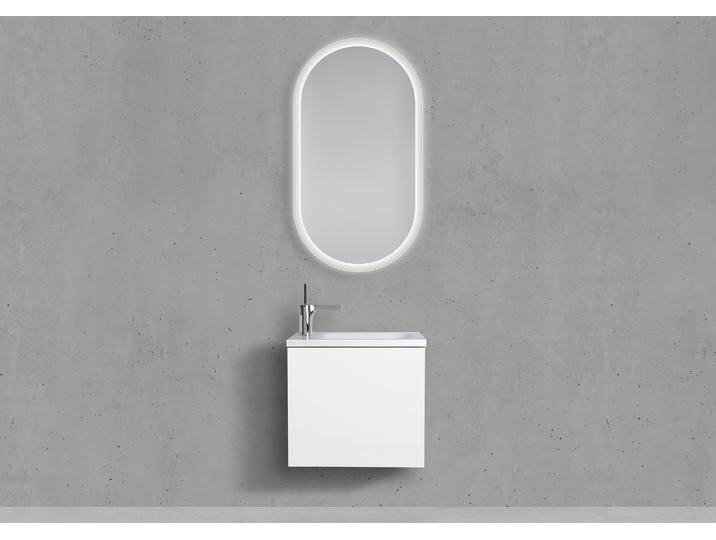 Gäste Badmöbel Set, Waschtisch 50x25cm, Design Spiegel LED Gäste Badmöbel Set, Waschtisch 50x25cm, Design Spiegel LED von Intarbad