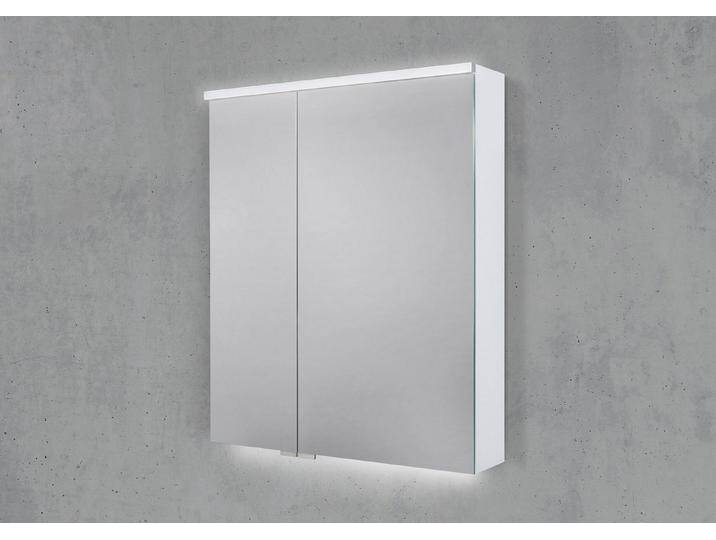 Intarbad Badezimmerspiegelschrank 60 cm integrierte MULTI Light LED Beleuchtung Waschtisch, Weiß Hochglanz Lack Intarbad Badezimmerspiegelschrank 60 cm integrierte MULTI Light LED Beleuchtung Waschtisch, Weiß Hochglanz Lack von Intarbad