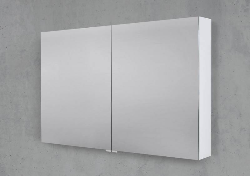 Intarbad Badezimmerspiegelschrank Spiegelschrank 100 cm 2 Türig ohne Beleuchtung Halifax Eiche Tabak Intarbad Badezimmerspiegelschrank Spiegelschrank 100 cm 2 Türig ohne Beleuchtung Halifax Eiche Tabak von Intarbad