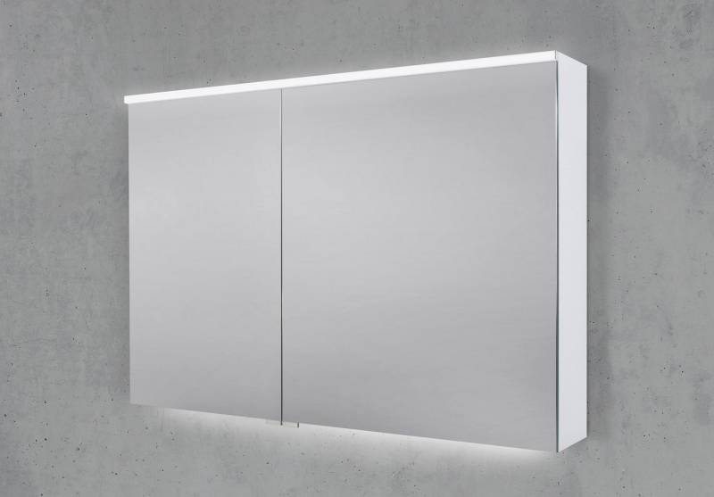 Intarbad Badezimmerspiegelschrank Spiegelschrank 100 cm integrierte MULTI Light LED Beleuchtung Intarbad Badezimmerspiegelschrank Spiegelschrank 100 cm integrierte MULTI Light LED Beleuchtung von Intarbad