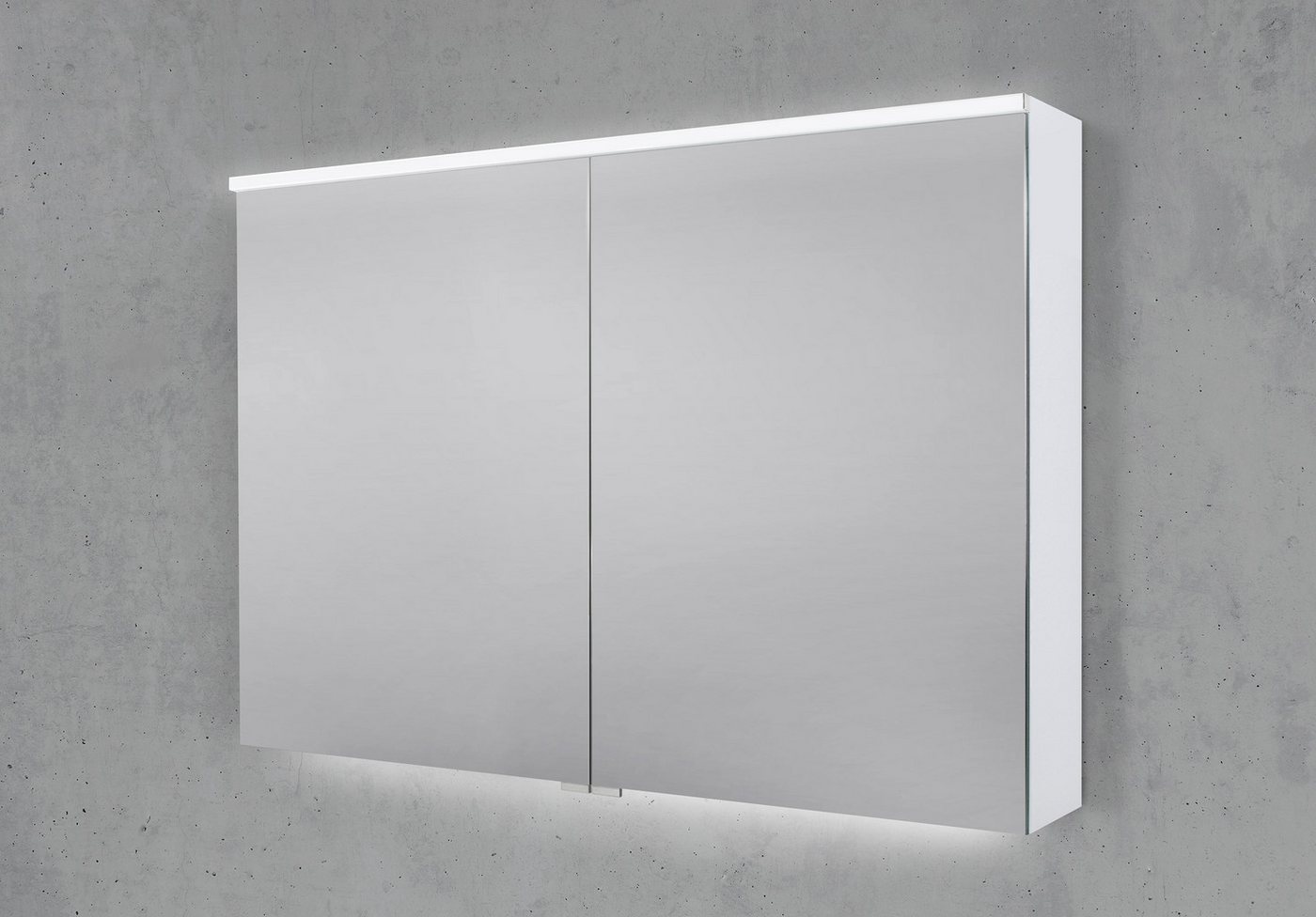 Intarbad Badezimmerspiegelschrank Spiegelschrank 100 cm integrierte MULTI Light LED Beleuchtung Intarbad Badezimmerspiegelschrank Spiegelschrank 100 cm integrierte MULTI Light LED Beleuchtung von Intarbad