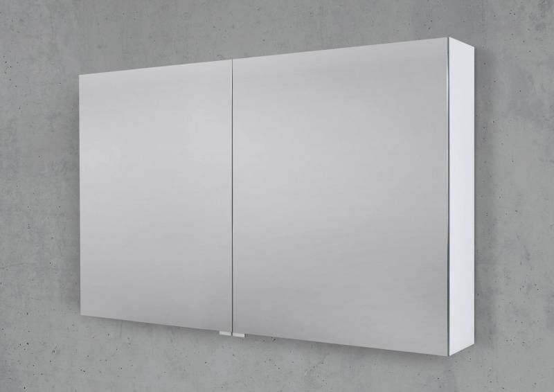 Intarbad Badezimmerspiegelschrank Spiegelschrank 110 cm 2 Türig ohne Beleuchtung Halifax Eiche Tabak Intarbad Badezimmerspiegelschrank Spiegelschrank 110 cm 2 Türig ohne Beleuchtung Halifax Eiche Tabak von Intarbad