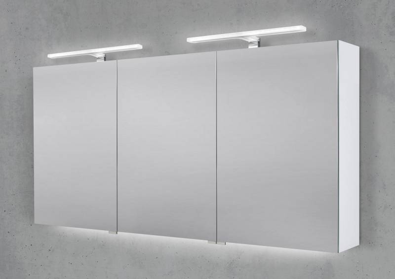 Intarbad Badezimmerspiegelschrank 150 cm 2x MULTI LED Acryl Beleuchtung Waschtisch Intarbad Badezimmerspiegelschrank 150 cm 2x MULTI LED Acryl Beleuchtung Waschtisch von Intarbad