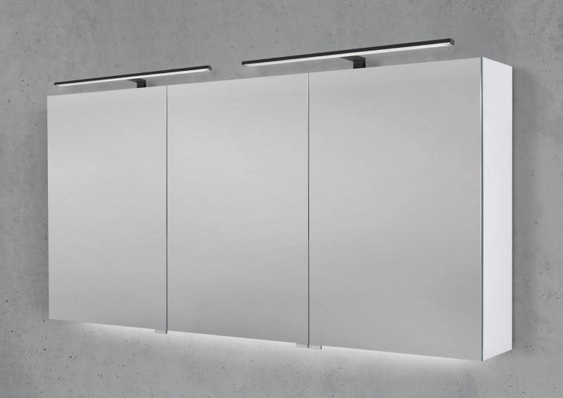 Intarbad Badezimmerspiegelschrank 150 cm mit 2x MULTI LED Aufsatzleuchte Waschtisch Intarbad Badezimmerspiegelschrank 150 cm mit 2x MULTI LED Aufsatzleuchte Waschtisch von Intarbad