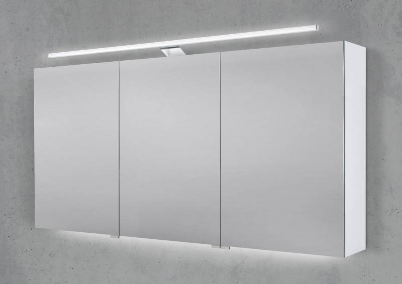 Intarbad Badezimmerspiegelschrank Spiegelschrank 150 cm mit LED Beleuchtung, Doppelspiegeltüren Halifax Intarbad Badezimmerspiegelschrank Spiegelschrank 150 cm mit LED Beleuchtung, Doppelspiegeltüren Halifax von Intarbad