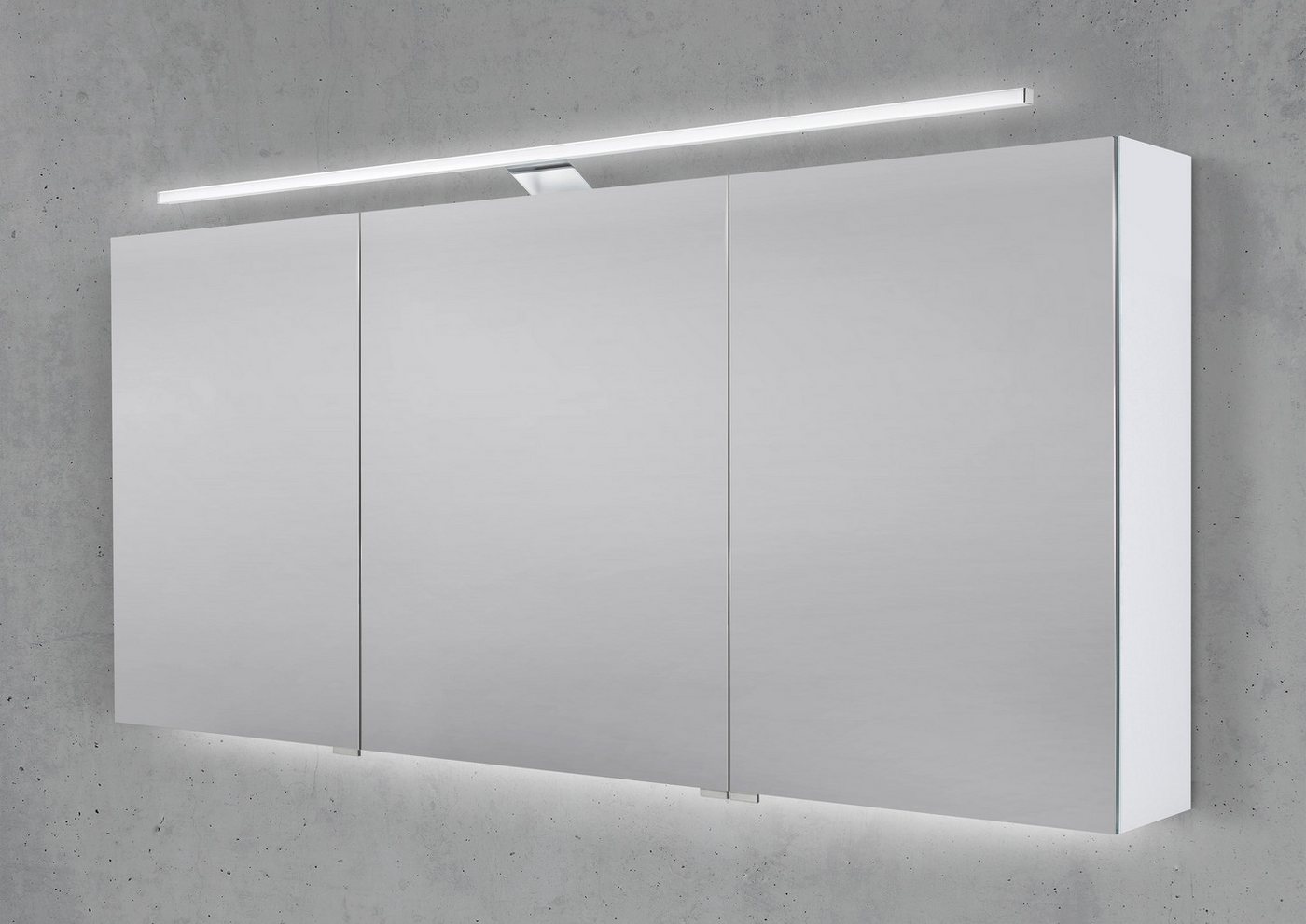 Intarbad Badezimmerspiegelschrank Spiegelschrank 160 cm mit MULTI Light LED Beleuchtung Intarbad Badezimmerspiegelschrank Spiegelschrank 160 cm mit MULTI Light LED Beleuchtung von Intarbad