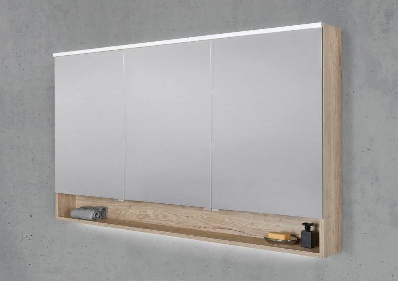 Intarbad Badezimmerspiegelschrank Spiegelschrank 160 cm mit offenem Fach MULTI Light LED Beleuchtung Intarbad Badezimmerspiegelschrank Spiegelschrank 160 cm mit offenem Fach MULTI Light LED Beleuchtung von Intarbad