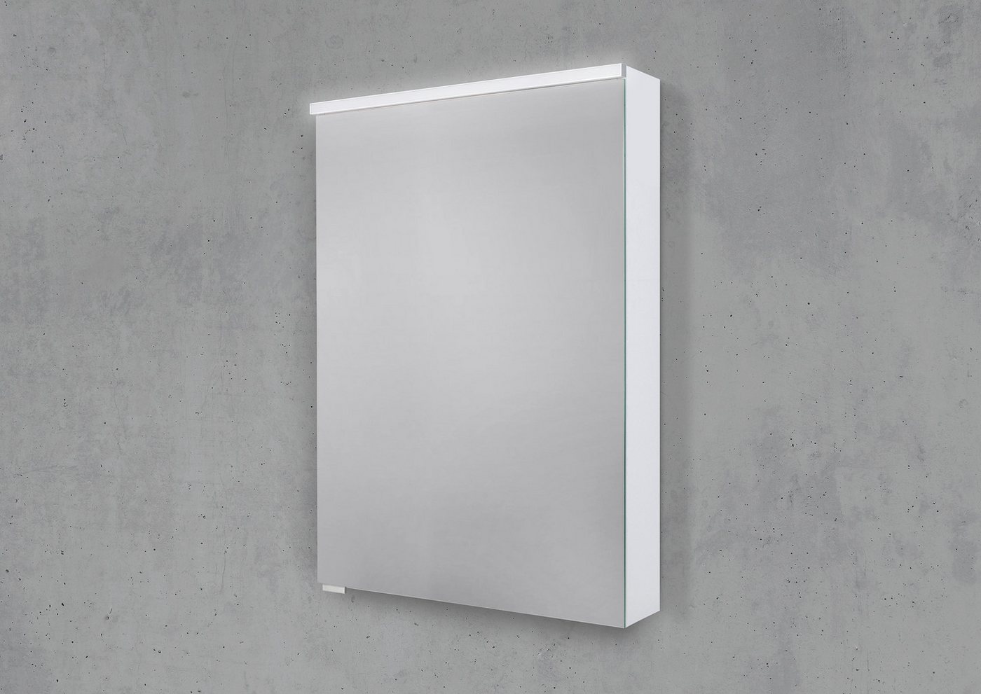 Intarbad Badezimmerspiegelschrank Spiegelschrank 50 cm integrierte MULTI Light LED Beleuchtung von Intarbad
