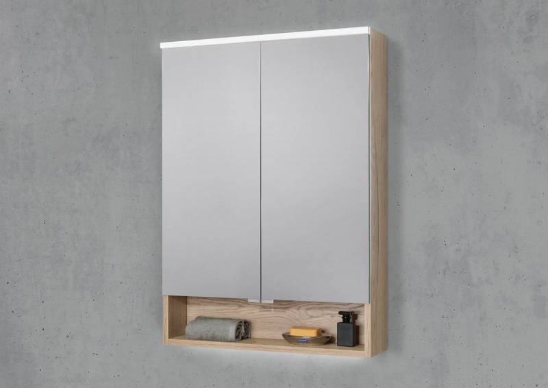 Intarbad Badezimmerspiegelschrank Spiegelschrank 60 cm mit offenem Fach integrierte MULTI Light LED Intarbad Badezimmerspiegelschrank Spiegelschrank 60 cm mit offenem Fach integrierte MULTI Light LED von Intarbad