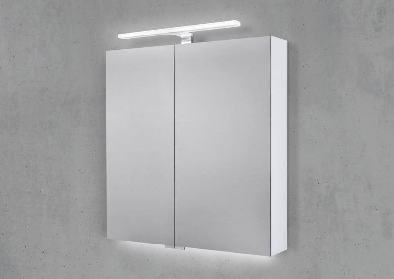 Intarbad Badezimmerspiegelschrank Spiegelschrank 70 cm mit MULTI LED Acryl Aufsatzleuchte Intarbad Badezimmerspiegelschrank Spiegelschrank 70 cm mit MULTI LED Acryl Aufsatzleuchte von Intarbad