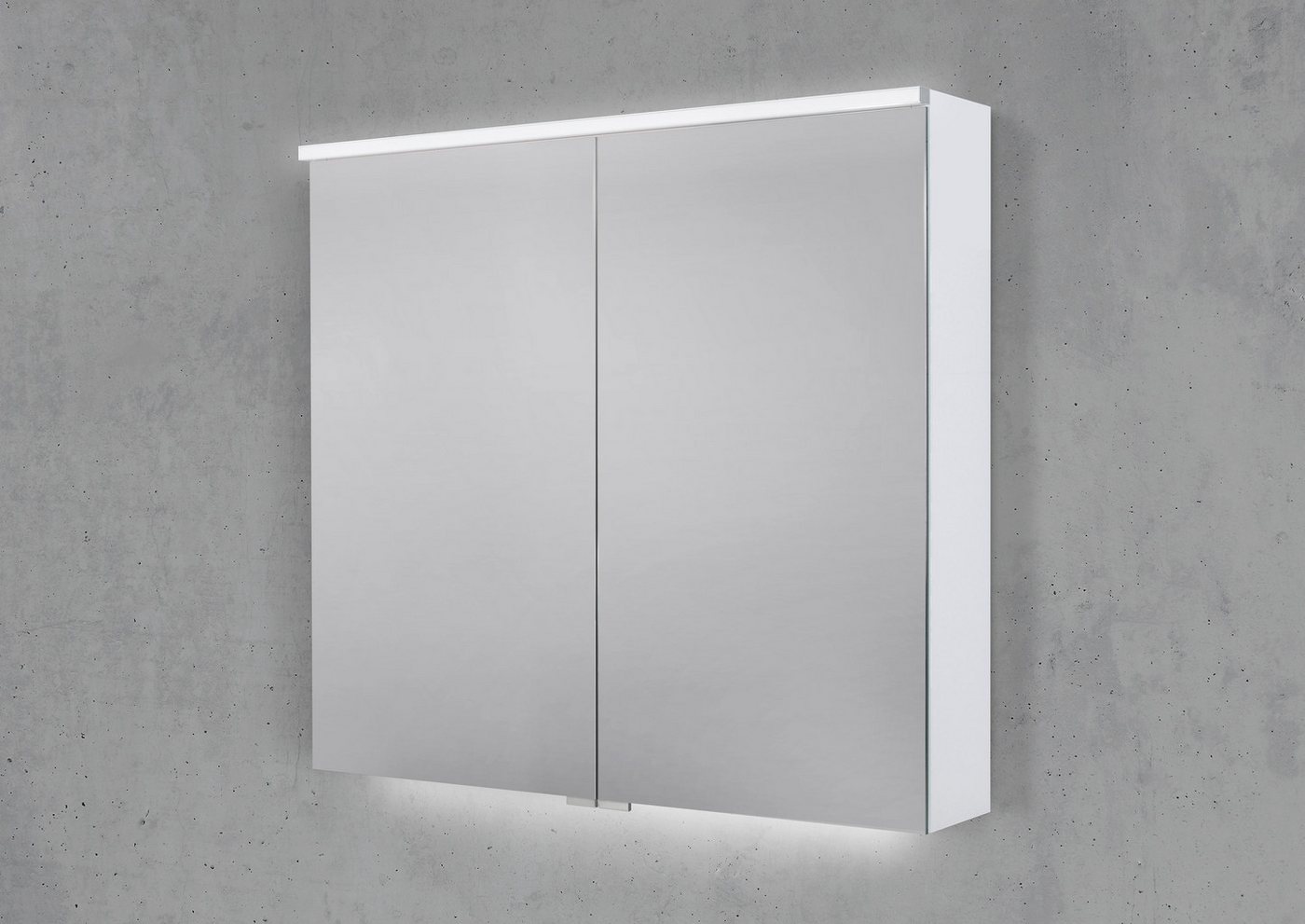 Intarbad Badezimmerspiegelschrank Spiegelschrank 80 cm integrierte MULTI Light LED Beleuchtung Intarbad Badezimmerspiegelschrank Spiegelschrank 80 cm integrierte MULTI Light LED Beleuchtung von Intarbad