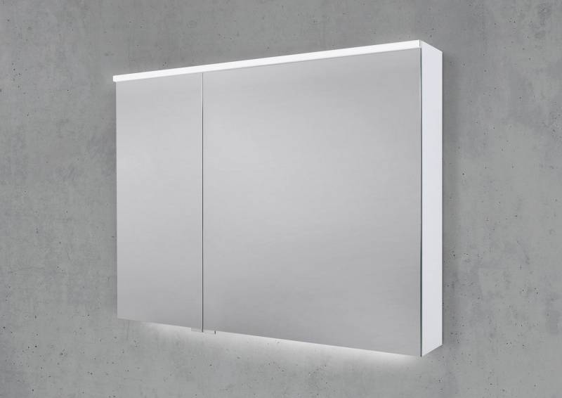 Intarbad Badezimmerspiegelschrank 90 cm integrierte MULTI Light LED Beleuchtung Waschtisch Intarbad Badezimmerspiegelschrank 90 cm integrierte MULTI Light LED Beleuchtung Waschtisch von Intarbad