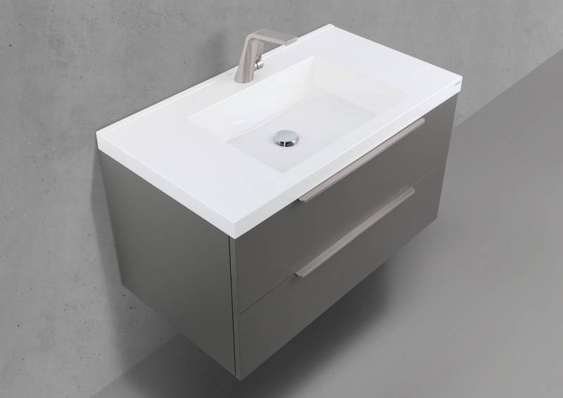 Intarbad Badmöbel-Set Badmöbel Set Salerno 2.0 90cm Einzelwaschtisch Halifax Eiche Natur Intarbad Badmöbel-Set Badmöbel Set Salerno 2.0 90cm Einzelwaschtisch Halifax Eiche Natur von Intarbad