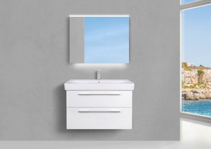 Intarbad Badmöbel-Set Badmöbel Shape, Geberit Smyle Square Waschtisch 90 cm, Unterschrank Intarbad Badmöbel-Set Badmöbel Shape, Geberit Smyle Square Waschtisch 90 cm, Unterschrank von Intarbad