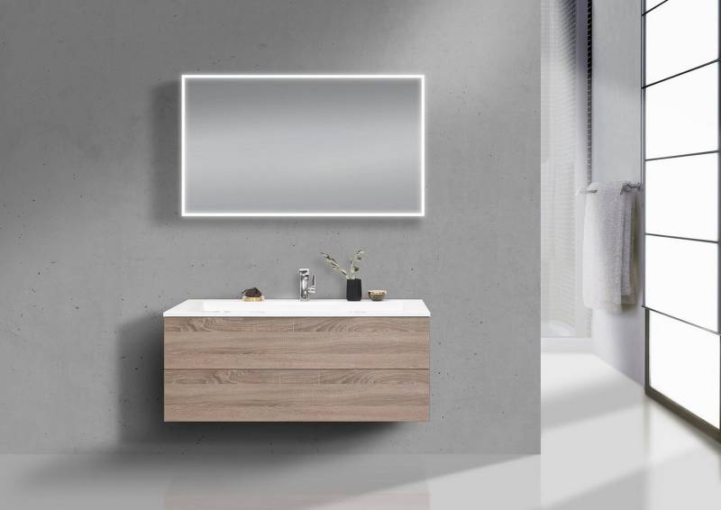 Intarbad Badmöbel-Set Design Waschtisch 120 cm Evermite, Badmöbel Grifflos mit Push to Open Intarbad Badmöbel-Set Design Waschtisch 120 cm Evermite, Badmöbel Grifflos mit Push to Open von Intarbad