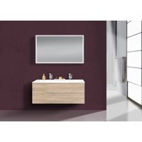Intarbad CUBO Design Badmöbel Set grifflos, 120 cm Doppelwaschtisch Evermite LED Spiegel Intarbad CUBO Design Badmöbel Set grifflos, 120 cm Doppelwaschtisch Evermite LED Spiegel von Intarbad