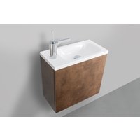 Intarbad Rimini Gäste WC Badmöbel Set, Made in Germany von Intarbad