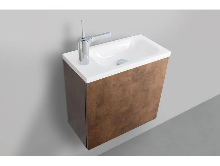 Intarbad Rimini Gäste WC Badmöbel Set, Made in Germany von Intarbad