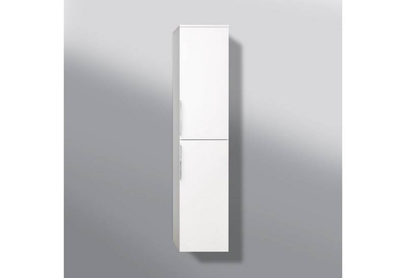 Intarbad Seitenschrank Bad Hochschrank, Seitenschrank H/B/T: 161,6/40/32,5cm, weiß hochglanz von Intarbad