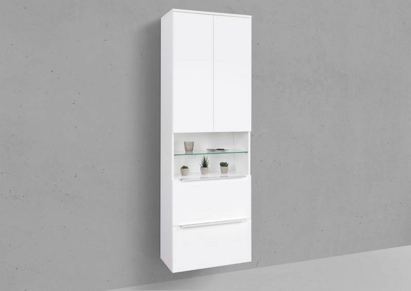 Intarbad Seitenschrank Seitenschrank/Hochschrank 1x Doppeltür Push to Open, offenes Fach Intarbad Seitenschrank Seitenschrank/Hochschrank 1x Doppeltür Push to Open, offenes Fach von Intarbad