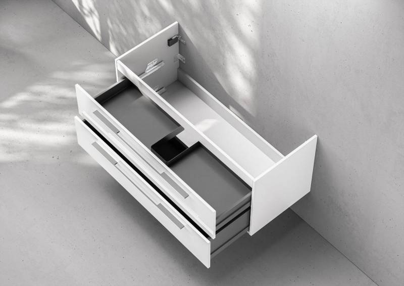 Intarbad Waschbeckenunterschrank für Duravit ME by Waschtisch von Intarbad