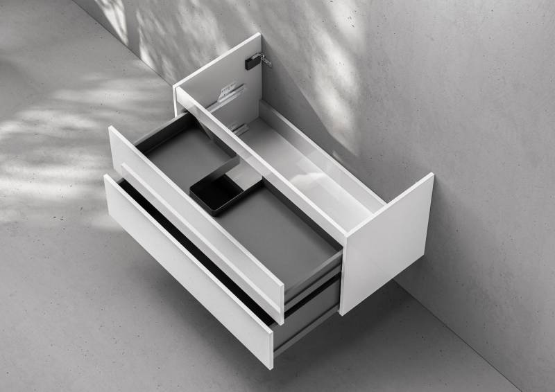 Intarbad Waschbeckenunterschrank für Duravit P3 Waschtisch von Intarbad