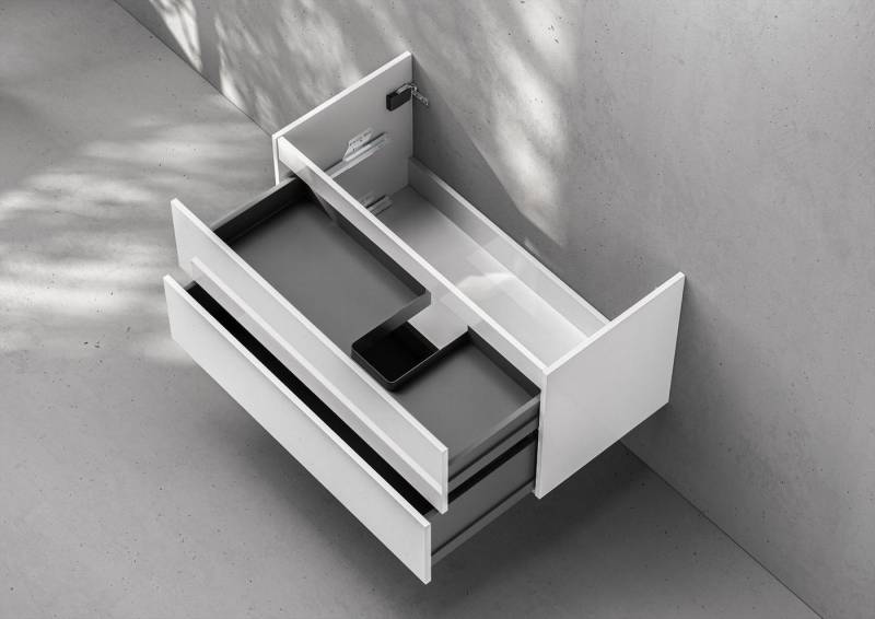 Intarbad Waschbeckenunterschrank für Geberit iCon Waschtisch von Intarbad