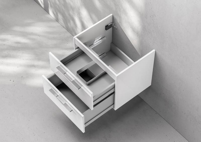 Intarbad Waschbeckenunterschrank für Duravit Waschtisch von Intarbad