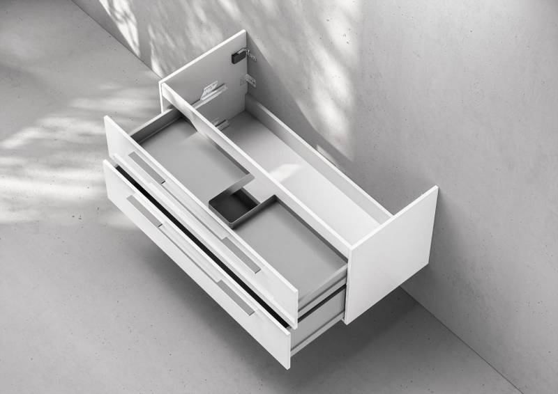 Intarbad Waschbeckenunterschrank Unterschrank Intarbad Premium als Zubehör für Waschtisch Geberit Xeno Intarbad Waschbeckenunterschrank Unterschrank Intarbad Premium als Zubehör für Waschtisch Geberit Xeno von Intarbad