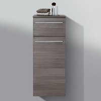 Seitenschrank Highboard Bad Maße: H/B/T 87,6/35/32,5cm komplett vormontiert von Intarbad