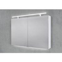 Spiegelschrank 100 cm mit MULTI LED Acryl Aufsatzleuchte Doppelspiegeltüren Spiegelschrank 100 cm mit MULTI LED Acryl Aufsatzleuchte Doppelspiegeltüren von Intarbad