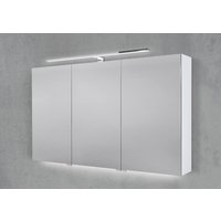 Spiegelschrank 120 cm mit LED Chrom Beleuchtung Doppelspiegeltüren Spiegelschrank 120 cm mit LED Chrom Beleuchtung Doppelspiegeltüren von Intarbad