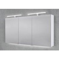 Spiegelschrank 140 cm 2x MULTI LED Acryl Beleuchtung Doppelspiegeltüren von Intarbad