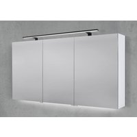 Spiegelschrank 140 cm mit MULTI LED Aufsatzleuchte Doppelspiegeltüren Spiegelschrank 140 cm mit MULTI LED Aufsatzleuchte Doppelspiegeltüren von Intarbad