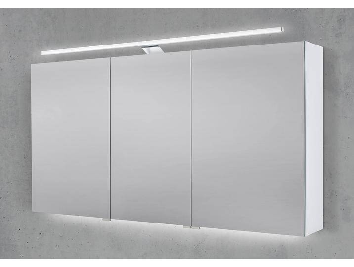 Spiegelschrank 140 cm mit MULTI Light LED Beleuchtung, Doppelspiegeltüren von Intarbad